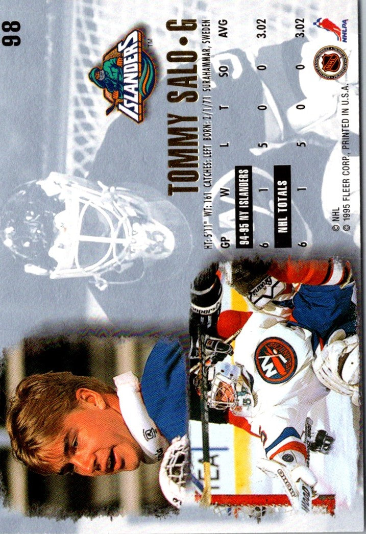 1995 Ultra Tommy Salo