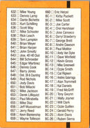1990 Topps Checklist: 501-600