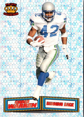 1994 Pacific Marquee Prisms Chris Warren #34