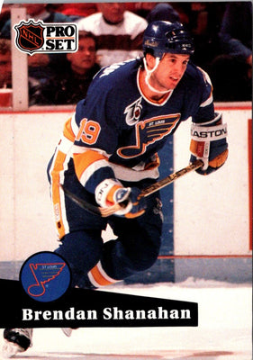 1991 Pro Set Brendan Shanahan #475