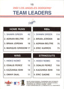 2003 Fleer Tradition Shawn Green/Hideo Nomo