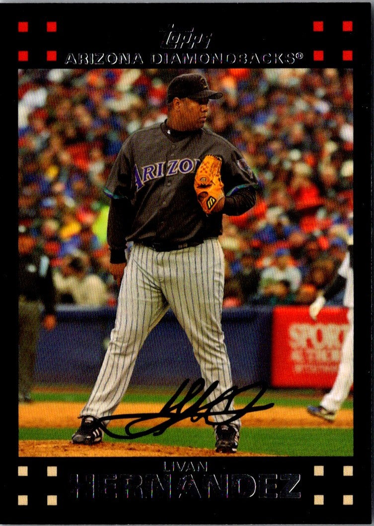 2007 Topps Livan Hernandez