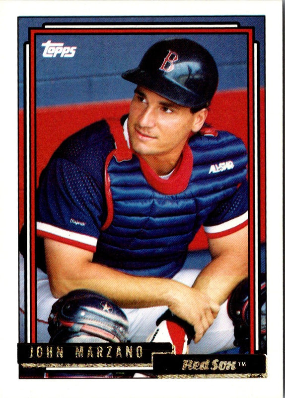 1992 Topps John Marzano #677