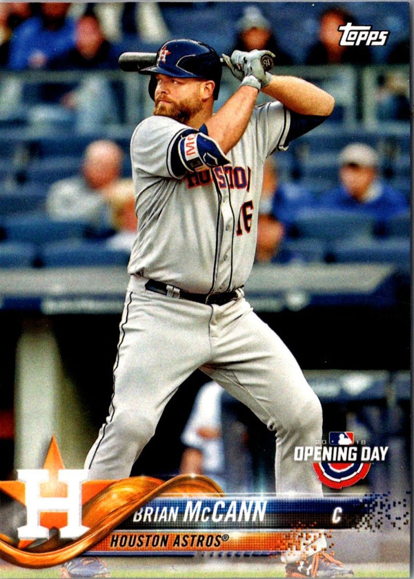 2018 Topps Opening Day Brian McCann #164