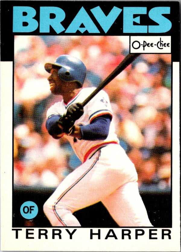 1986 O-Pee-Chee Terry Harper #247