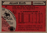 1980 Topps Allan Ellis #63 NM-MT