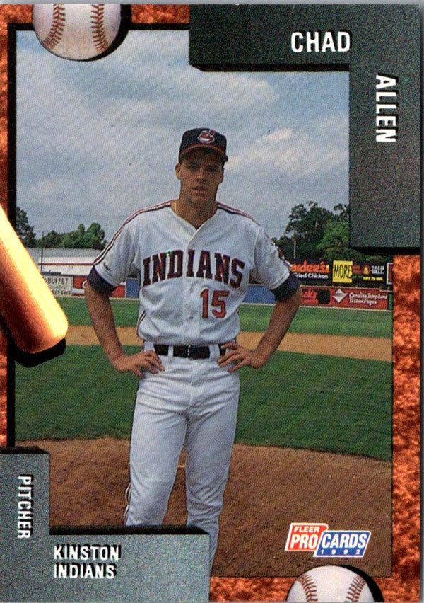 1992 Fleer ProCards Chad Allen #2466