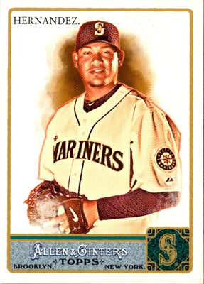 2011 Topps Allen & Ginter Felix Hernandez #140