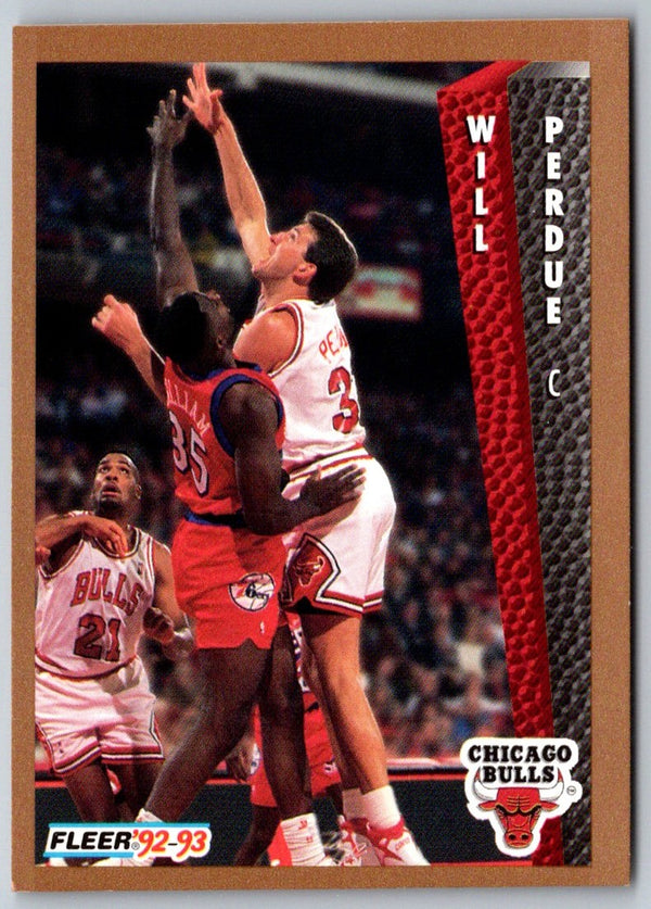 1992 Fleer Will Perdue #314