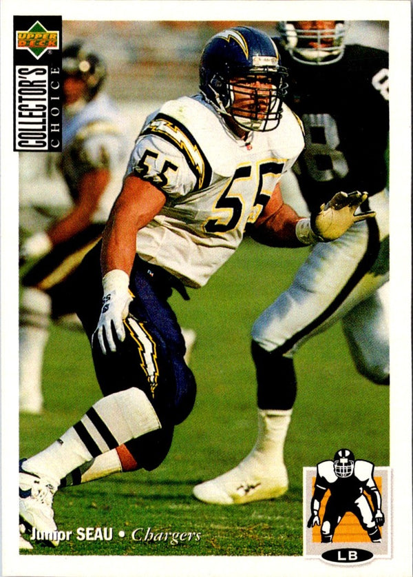 1994 Collector's Choice Junior Seau #186