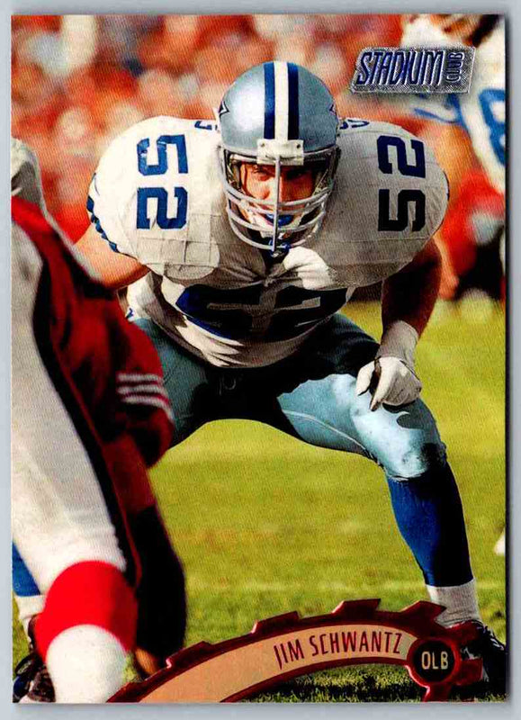 1997 Topps Stadium Club Football Jim Schwantz #277