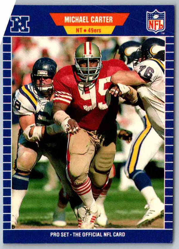 1989 NFL Proset Michael Carter #370