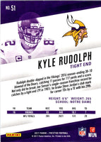 2017 Panini Prestige Kyle Rudolph #51