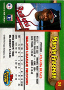 1993 Stadium Club Atlanta Braves Marvin Freeman