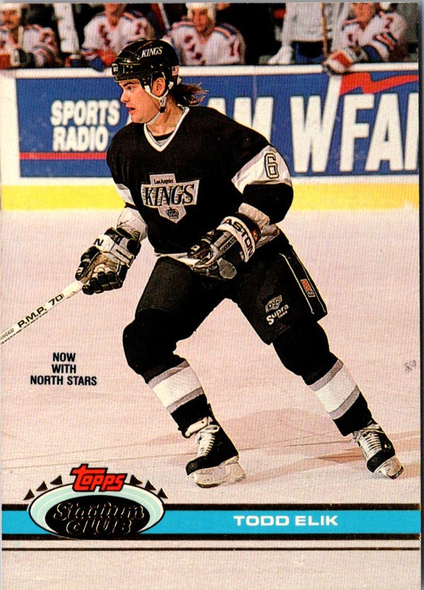 1991 Stadium Club Todd Elik #310