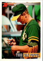 1993 Bowman Todd Van Poppel #681