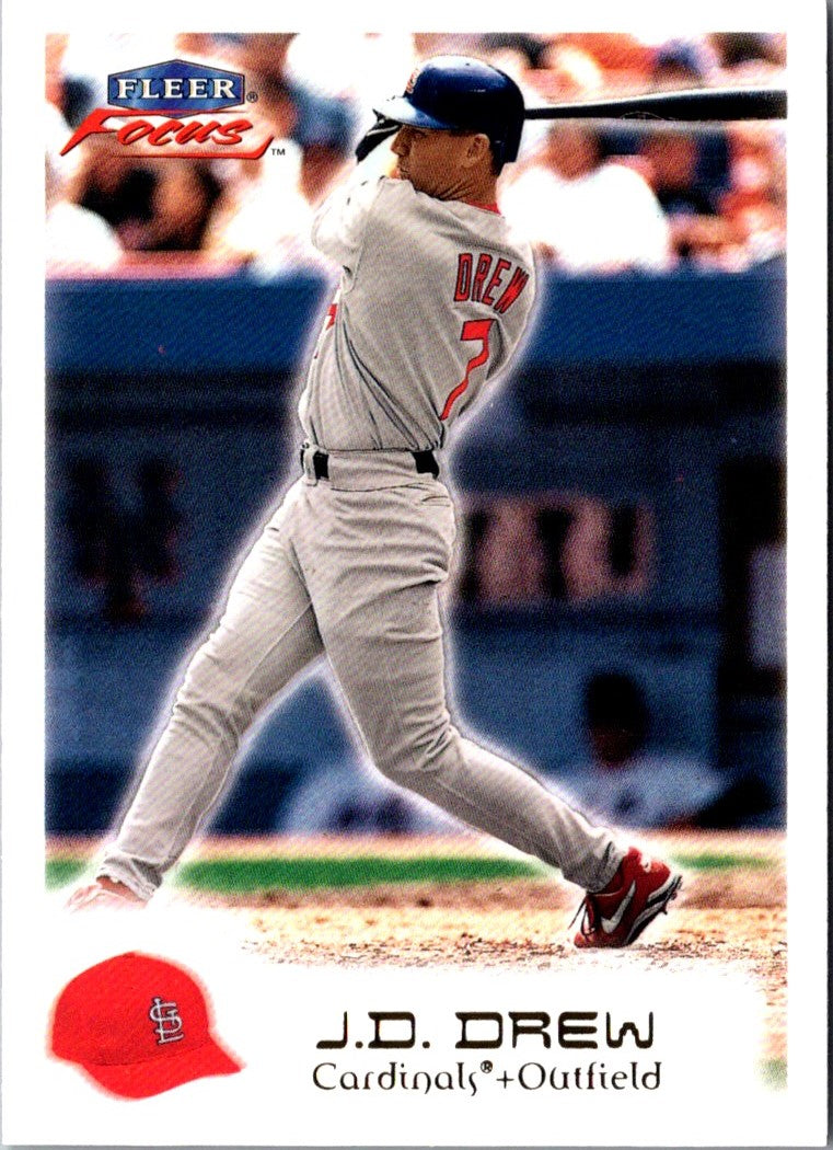 2000 Fleer Focus J.D. Drew