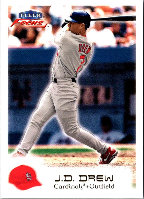 2000 Fleer Focus J.D. Drew #86