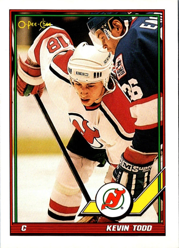 1991 O-Pee-Chee Kevin Todd #400 Rookie