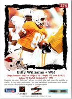 1995 Score Billy Williams #274 Rookie