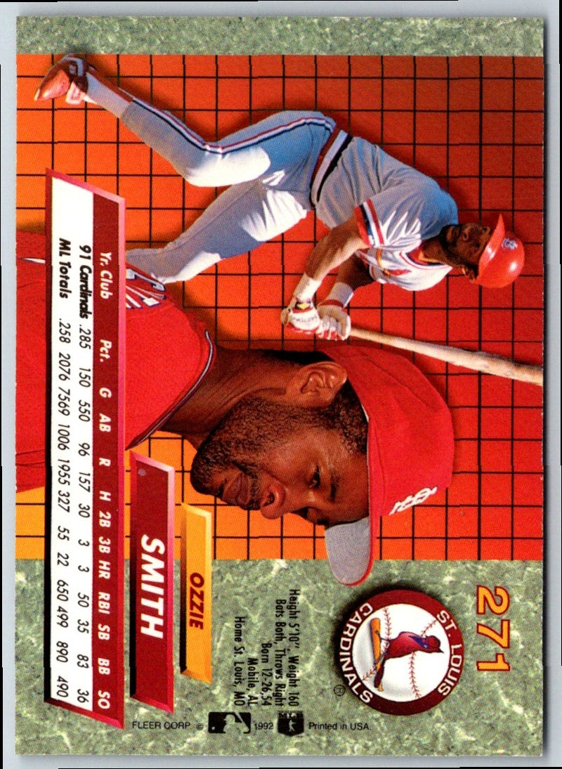 1992 Ultra Ozzie Smith