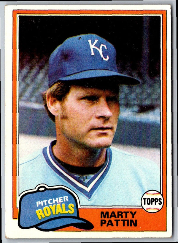 1981 Topps Marty Pattin #389