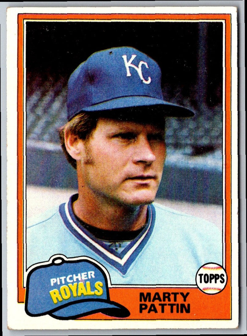 1981 Topps Marty Pattin