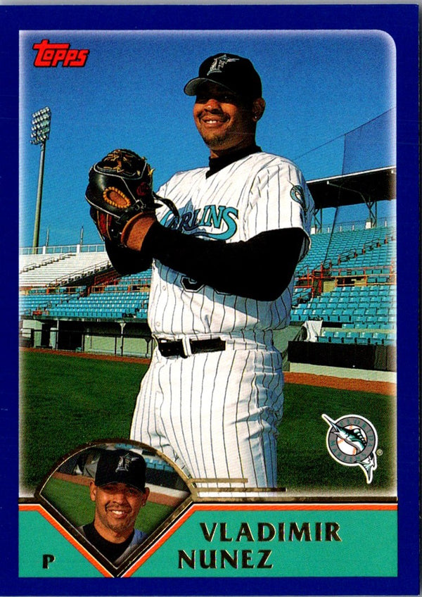 2003 Topps Vladimir Nunez #142