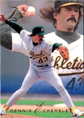 1993 Flair Dennis Eckersley #257