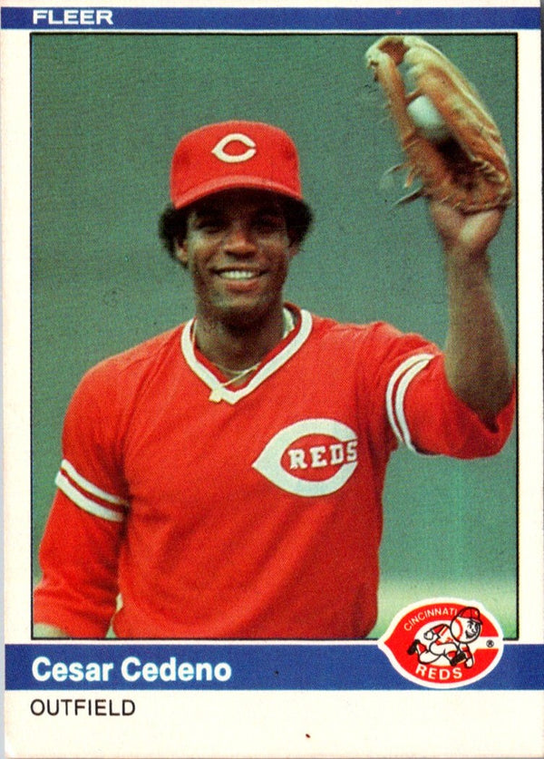 1984 Fleer Cesar Cedeno #465