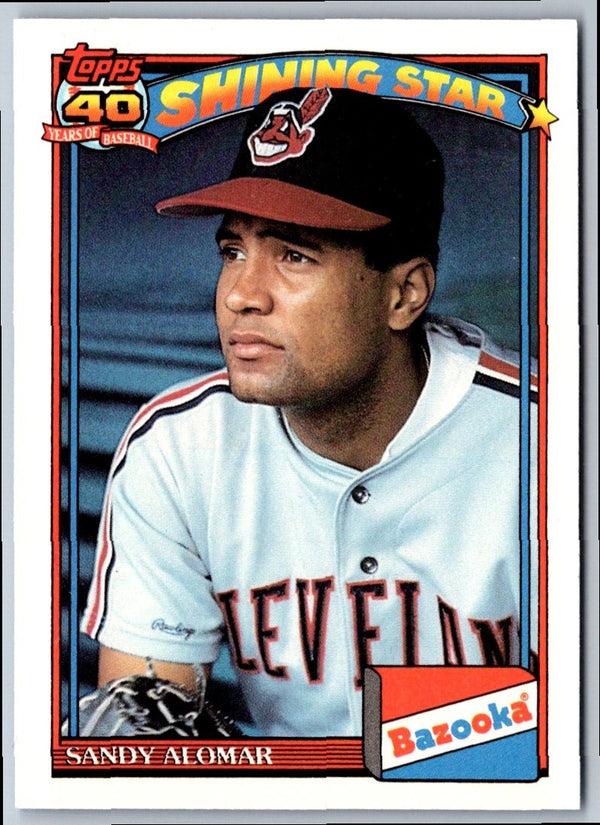 1991 Topps Bazooka Sandy Alomar Jr. #20