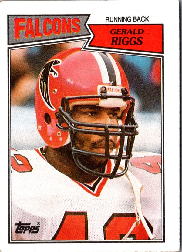 1987 Topps Gerald Riggs #58