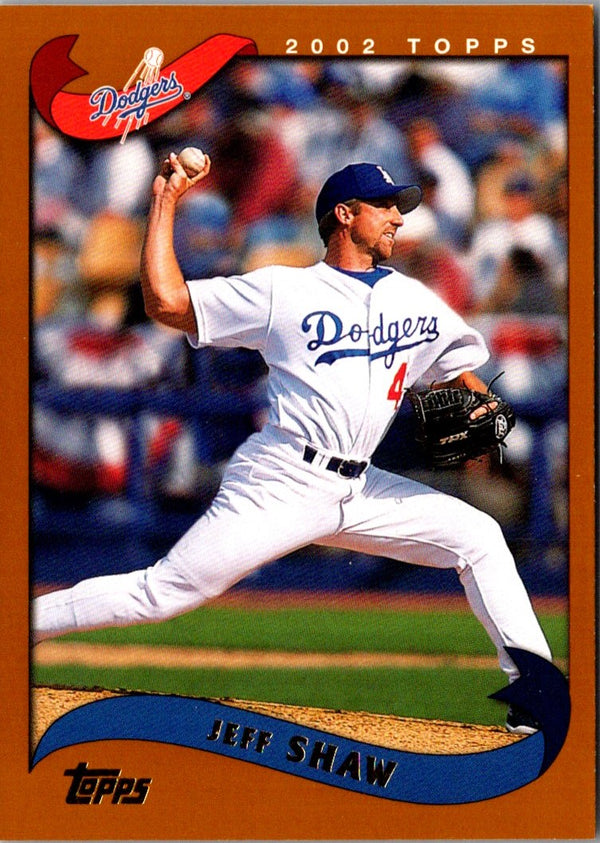 2002 Topps Jeff Shaw #87