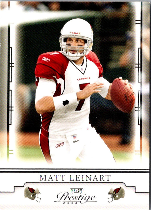 2008 Playoff Prestige Matt Leinart #4