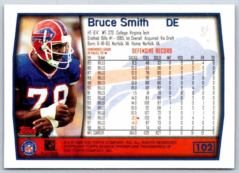 1999 Topps Bruce Smith