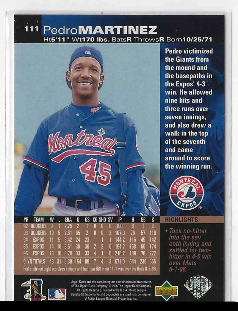 1994 Upper Deck Pedro Martinez