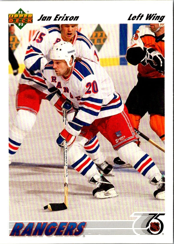 1991 Upper Deck French Jan Erixon #178A