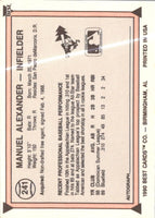 1990 Best Manny Alexander #241
