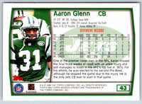 1999 Topps Aaron Glenn #43