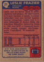 1985 Topps Leslie Frazier #27