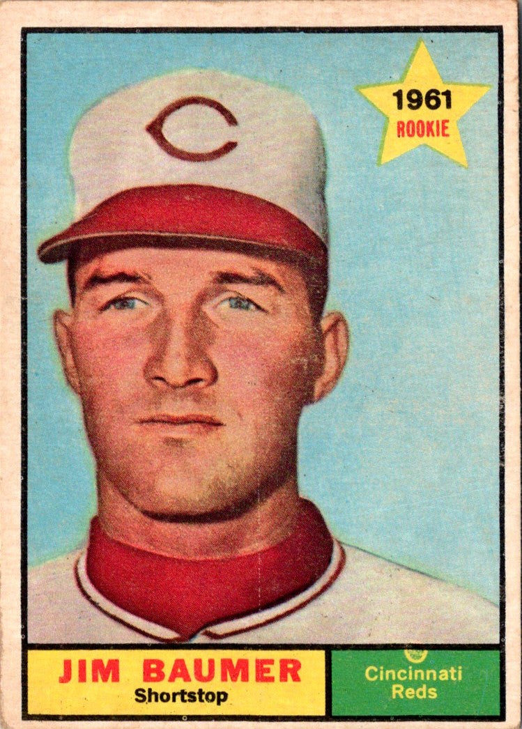 1961 Topps Jim Baumer