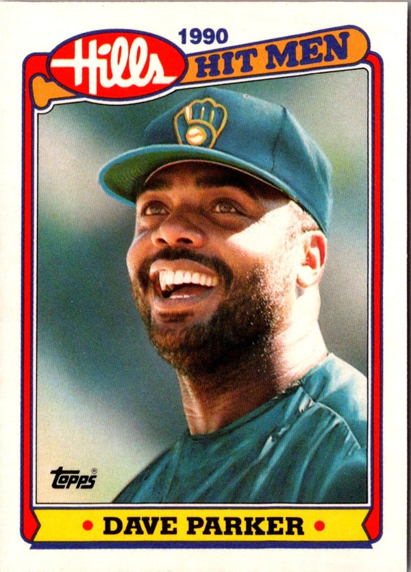 1990 Topps Hills Hit Men Dave Parker #21