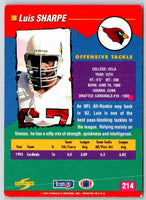 1994 Score Luis Sharpe #214
