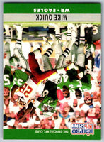 1990 Pro Set Mike Quick #249