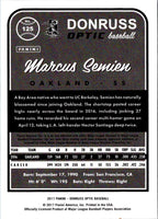 2017 Donruss Optic Marcus Semien #125