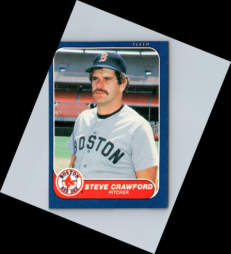 1985 Fleer Steve Crawford