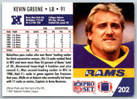 1990 Proset Kevin Greene #202