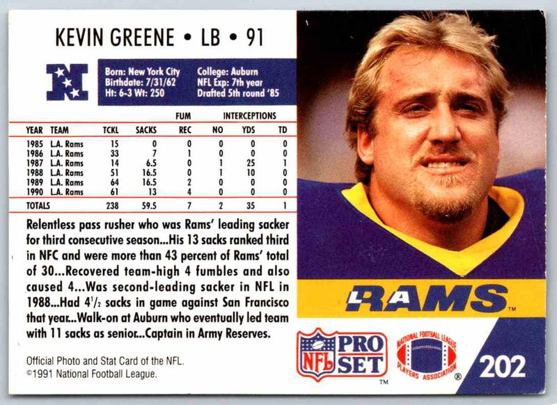 1990 Proset Kevin Greene
