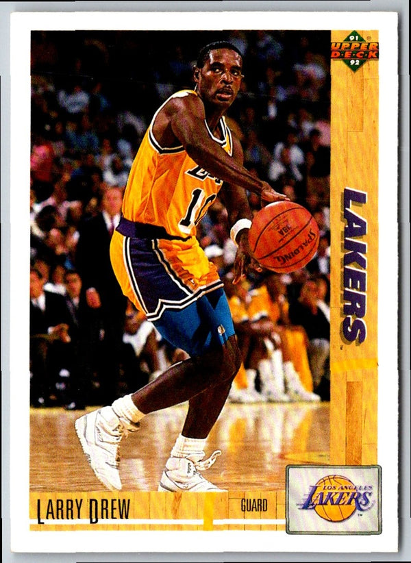 1991 Upper Deck Larry Drew #104
