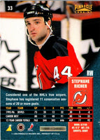 1996 Pinnacle Stephane Richer #33